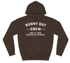 BURNT OUT PULLOVER HOOD