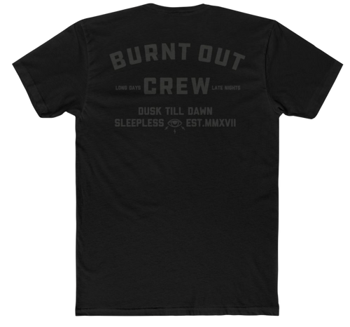 BLACKED OUT BURNT OUT TEE