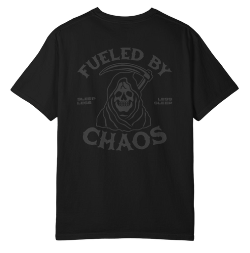 BLACKED OUT CHAOS TEE
