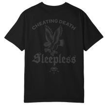 BLACKED OUT CHEATING DEATH TEE